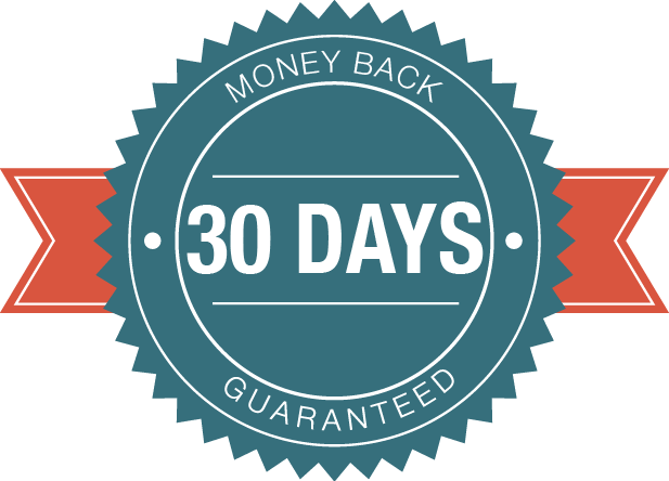 30 day money back guarantee